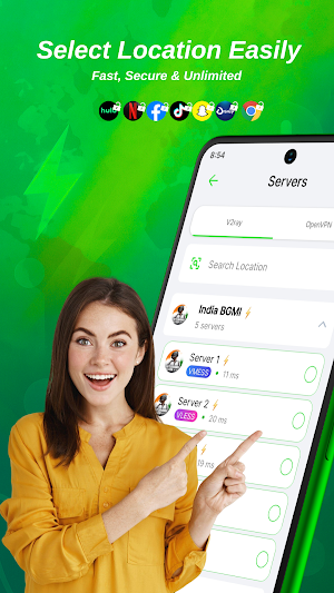 Pipo VPN - Fast & Secure VPN Screenshot 2