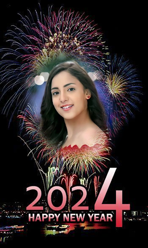 Happy New Year Photo Frame Screenshot 2
