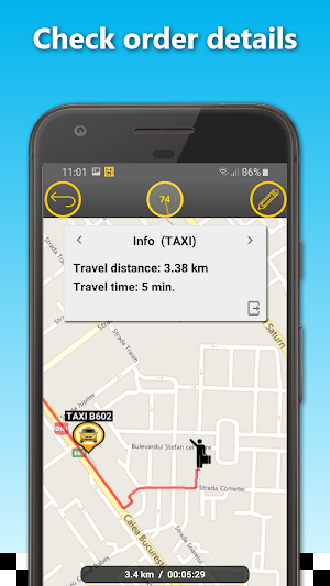 Online TAXI ZET Bacau Screenshot 2