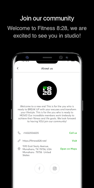 Fitness 8:28 Screenshot 2