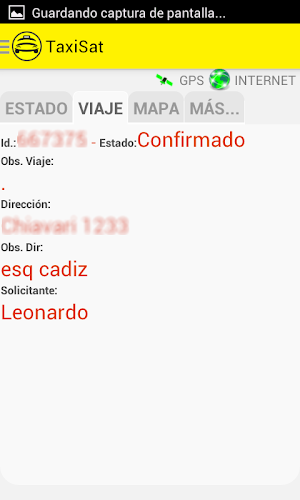 Taxisat para Conductor Screenshot 2