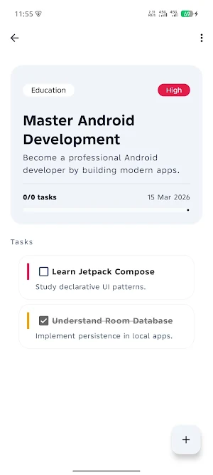 GoalSplit: Goal & Task Tracker Screenshot 2