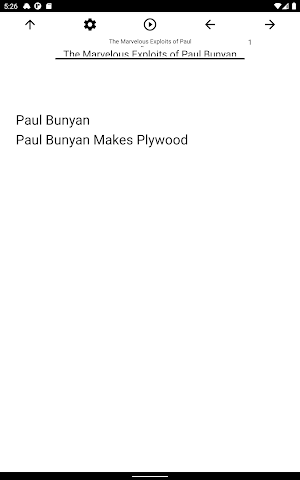 Book, The Marvelous Exploits of Paul Bunyan Screenshot 2