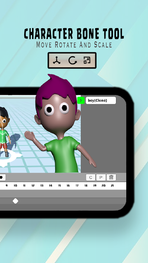 AnimeTok 3D - animation maker for animator Screenshot 1