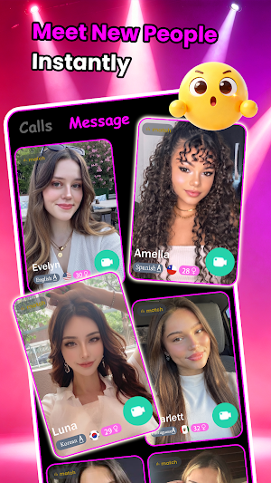 Meetix-Meet friends video call Screenshot 1