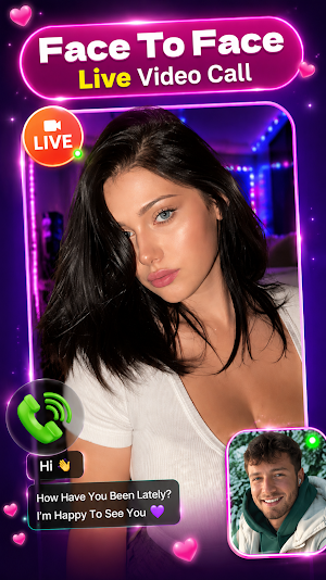 XVX Live - 1v1 Video Chat Screenshot 1