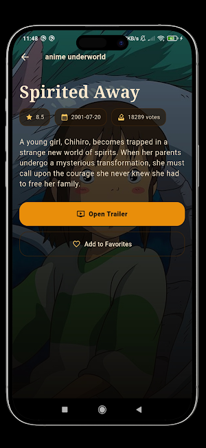 Anime Underworld: Anime Tv Screenshot 2