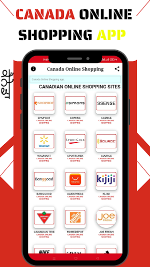 Canada Online Shopping App Screenshot 0