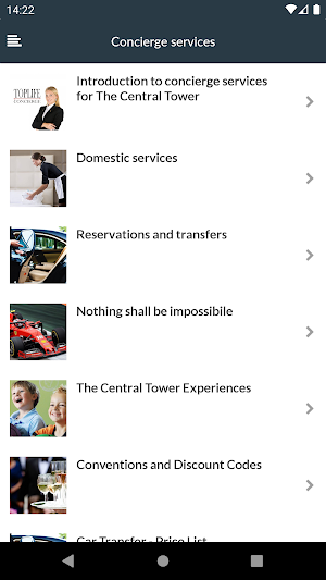 The Central Tower Concierge Screenshot 3