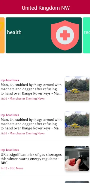 UK Newspapers Screenshot 2