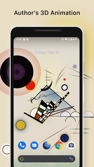 Live Art - Wallpapers HD, 3D Parallax, Interactive Screenshot 0