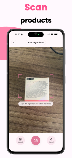 Ingredient Scanner Screenshot 1