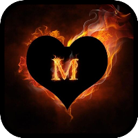 M Letters Wallpaper HD