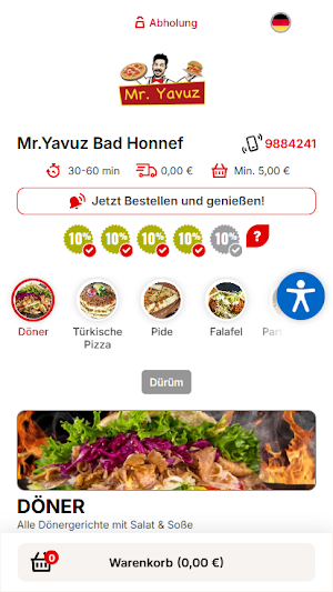 Mr.Yavuz Bad Honnef Screenshot 1