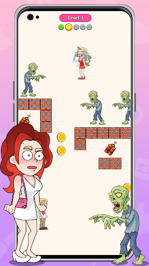 Rescue the girl: Brain Puzzle Screenshot 3