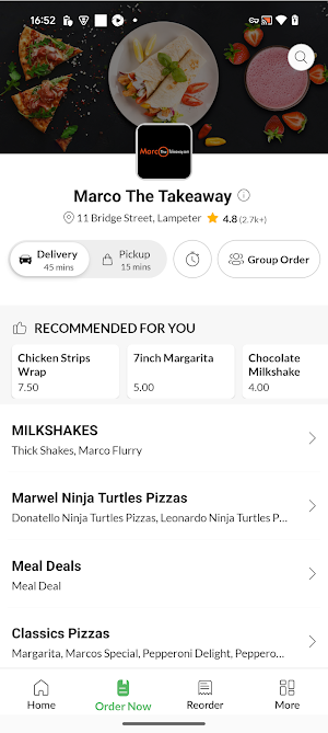 Marco The Takeaway Screenshot 1