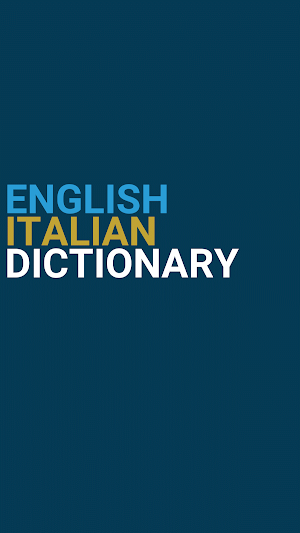 English : Italian Dictionary Screenshot 0