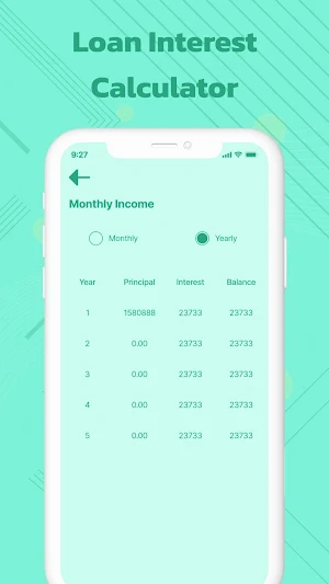 Loan Tool - EMI Calculator App Screenshot 3
