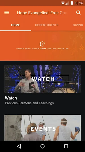 Hope Church Springfield Screenshot 0