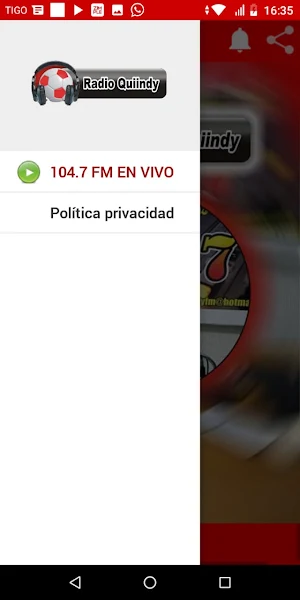 Radio Quiindy FM Screenshot 1