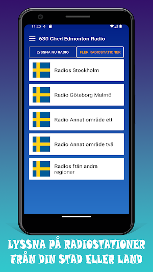 STAR FM Sverige Radio Online Screenshot 2