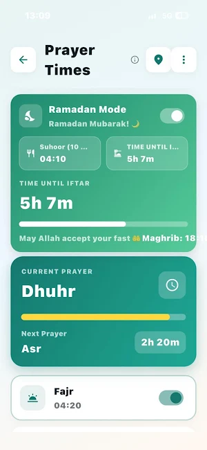 Ummah Guide: Muslim Prayer App Screenshot 1
