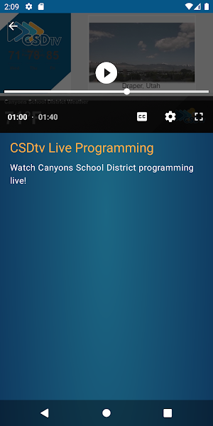 CSDtv Screenshot 1