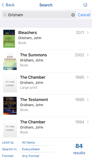 Bedfordshire Libraries Screenshot 2