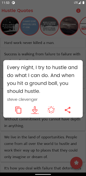 Hustle Quotes and Sayings Screenshot 1