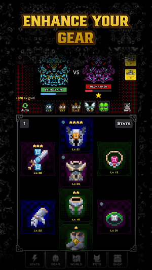 Elden Titans: Idle RPG Screenshot 1