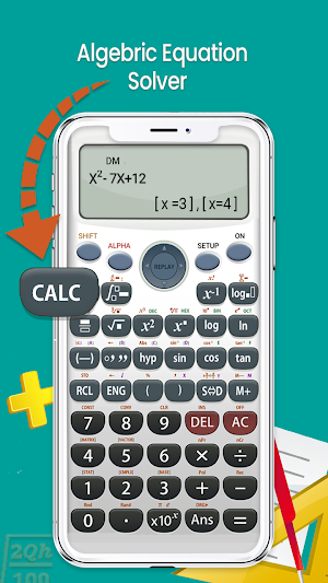 Modern Scientific Calculator Screenshot 1
