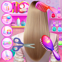Hair Salon and Dress Up Girl