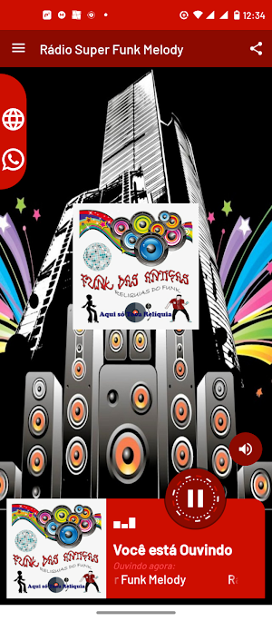Rádio Super Funk Melody Screenshot 0