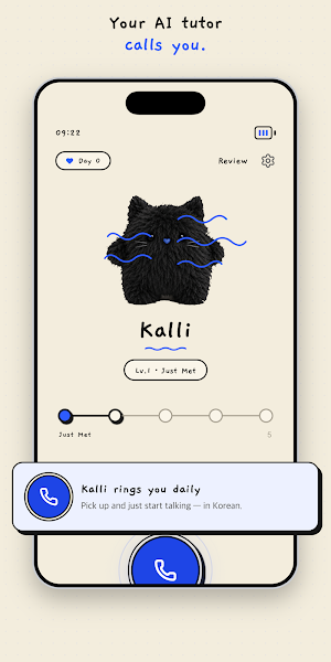 Kalling: Speak Korean Daily Screenshot 1