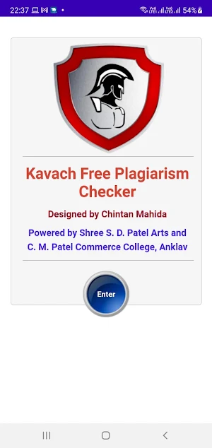 KAVACH FREE PLAGIARISM CHECKER Screenshot 3