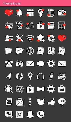 Heart Padlock Theme +HOME Screenshot 3
