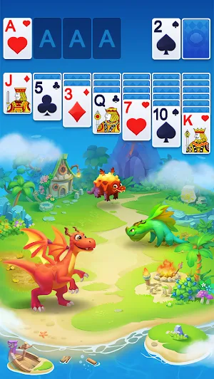 Solitaire Dragons Screenshot 0