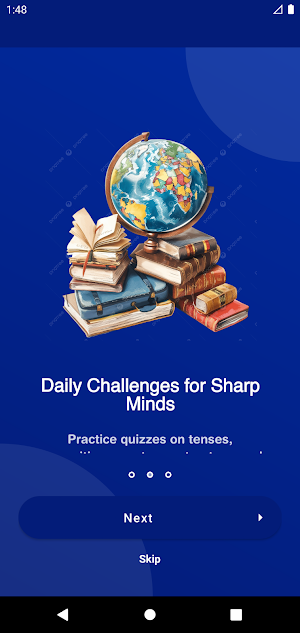 Grammar Quiz Practice Training Screenshot 1