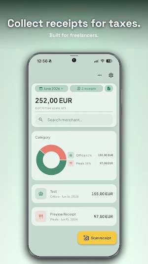 SnapLedger: Receipt Scanner Screenshot 0