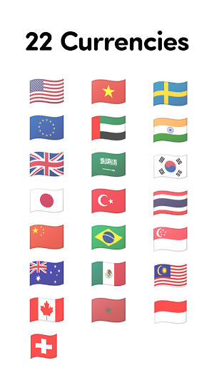 Minimal Currency Converter Screenshot 1