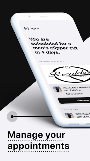 Recaldes Barbershop Screenshot 0
