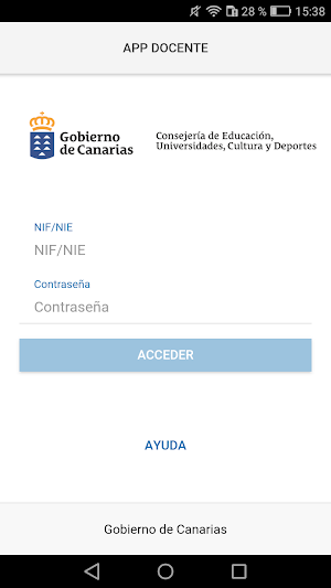 APP Docente Screenshot 1