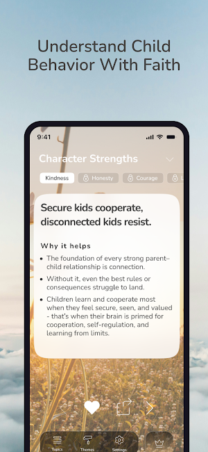 Bible Widget: Parenting Guide Screenshot 1