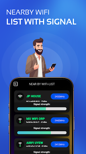 WiFi Network Signal Scanner Screenshot 2