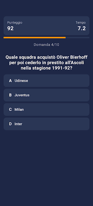 Italia Calcio Quiz Screenshot 1