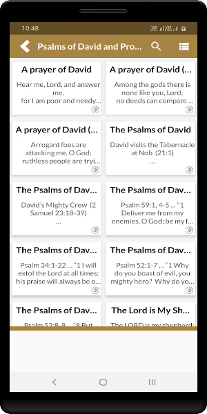 Psalms of David and Proverbs Screenshot 3