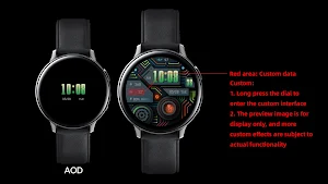 Colorful Circuit For Wear OS Screenshot 0