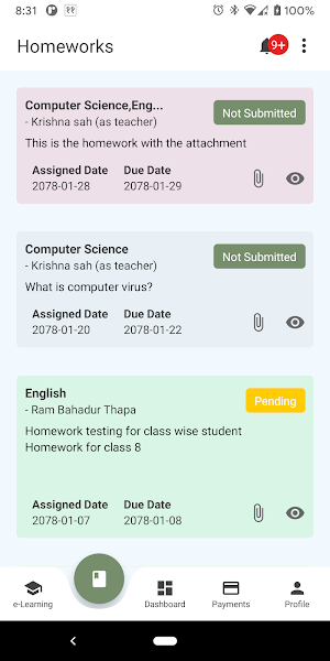 AIMS Academy Screenshot 2