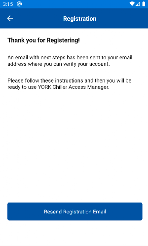 YORK Chiller Access Manager Screenshot 1