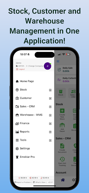 Emektar: Stock & Invoice Track Screenshot 0